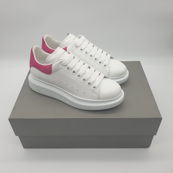 Alexander McQueen Oversized Sneakers - White/Red - Picture 6 of 8